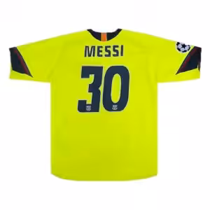 Messi #30 Retro Barcelona Away Jersey 2005/06