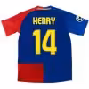Henry #14 Retro Barcelona UCL Final Home Jersey 2008/09