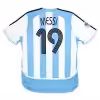 Messi #19 Retro Argentina Home Jersey World Cup 2006