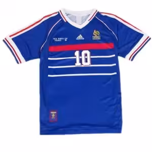 Retro France Home Jersey World Cup 1998
