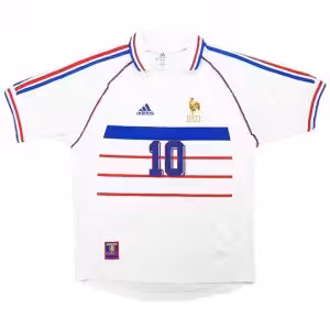 Retro France Away Jersey World Cup 1998