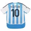 RIQUELME #10 Retro-Heimtrikot von Argentinien — Weltmeisterschaft 2006