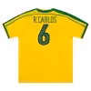 R.CARLOS #6 Retro Brazil Home Jersey World Cup 1998