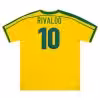 RIVALDO #10 Retro Brazil Home Jersey World Cup 1998