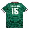 HERNANDEZ #15 Retro Mexico Home Jersey World Cup 1998
