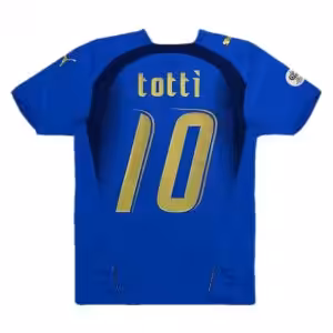 TOTTI #10 Retro Italy Home Jersey World Cup 2006