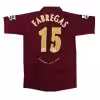 FABREGAS #15 Retro Arsenal Home Jersey 2005/06