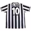 Del Piero #10 Retro-Heimtrikot von Juventus 1996/97