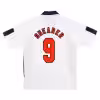 Shearer #9 Retro England Home Jersey World Cup 1998