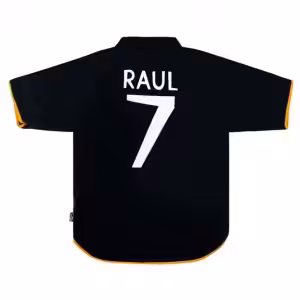 RAUL #7 Retro Real Madrid Away Jersey 1999/00
