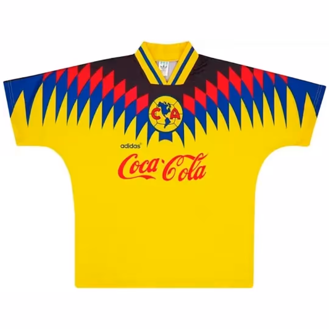 Retro Club America Home Jersey 1995.jpg Retro Club America Home Jersey 1995