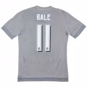 BALE #11 Retro Real Madrid Away Jersey 2015/16