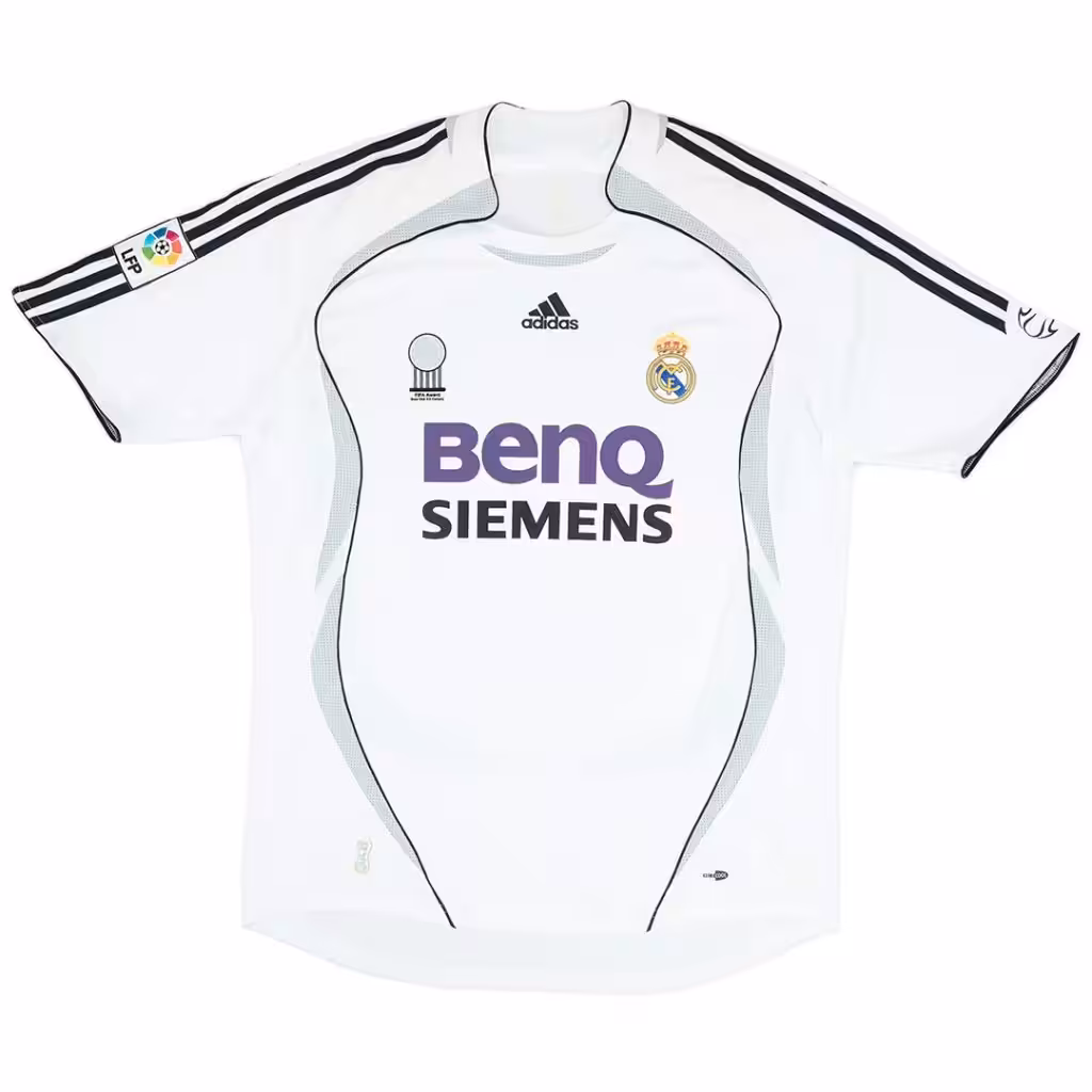 Retro Real Madrid Home Jersey 2006/07