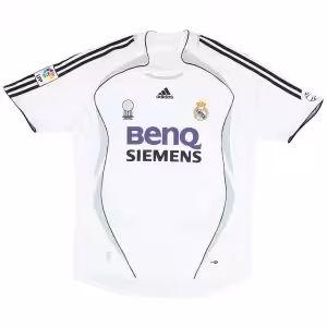 Retro Real Madrid Home Jersey 2006/07