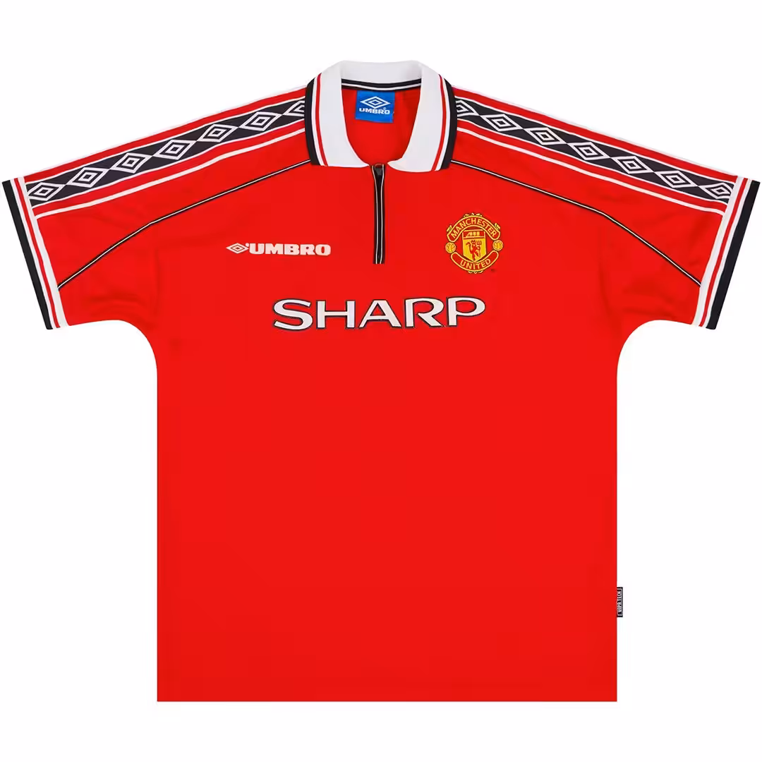 Retro Manchester United Home Jersey 1999/00.jpg Retro Manchester United Home Jersey 1999/00