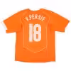 V.PERSIE #18 Retro Netherlands Home Jersey EURO 2004