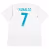 Ronaldo #7 Retro Real Madrid Home Jersey 2017/18