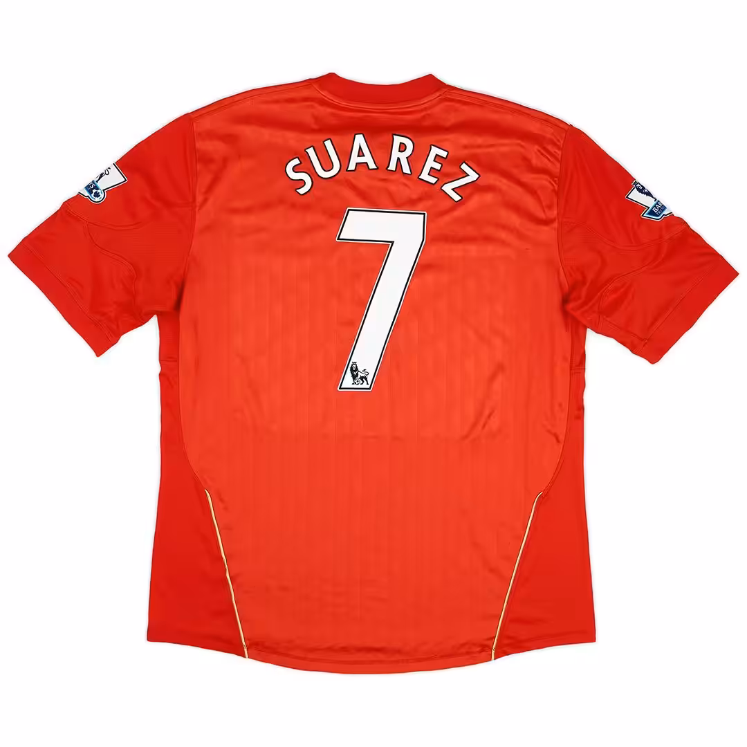 SUAREZ #7 Retro Liverpool Home Jersey 2010/12.jpg SUAREZ #7 Retro Liverpool Home Jersey 2010/12