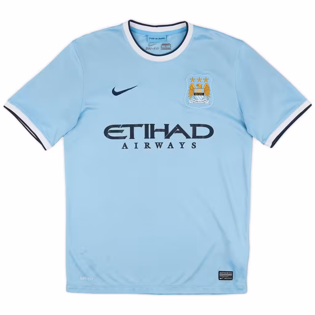 Retro Manchester City Home Jersey 2013/14