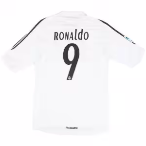 Ronlado #9 Retro Real Madrid Home Jersey 2005/06