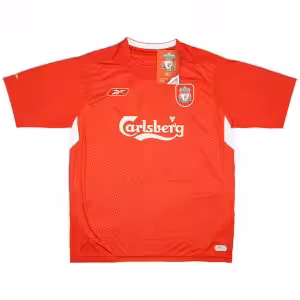 Retro Liverpool UCL Final Home Jersey 2005