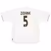 Zidane #5 Retro Real Madrid Home Jersey 2003/04