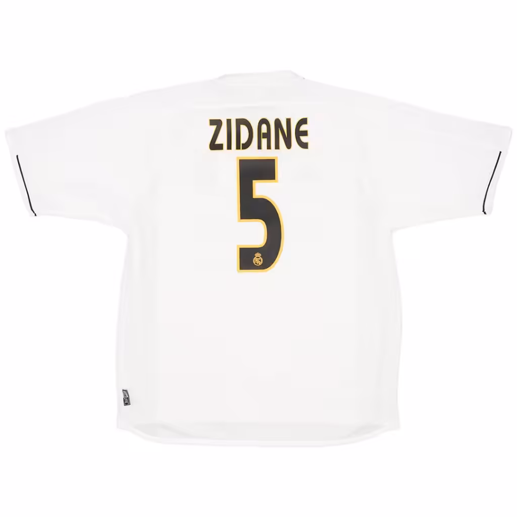 Zidane #5 Retro Real Madrid Home Jersey 2003/04