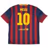 Messi #10 Retro Barcelona Home Jersey 2013/14