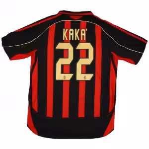 KAKA' #22 Retro AC Milan Home Jersey 2006/07