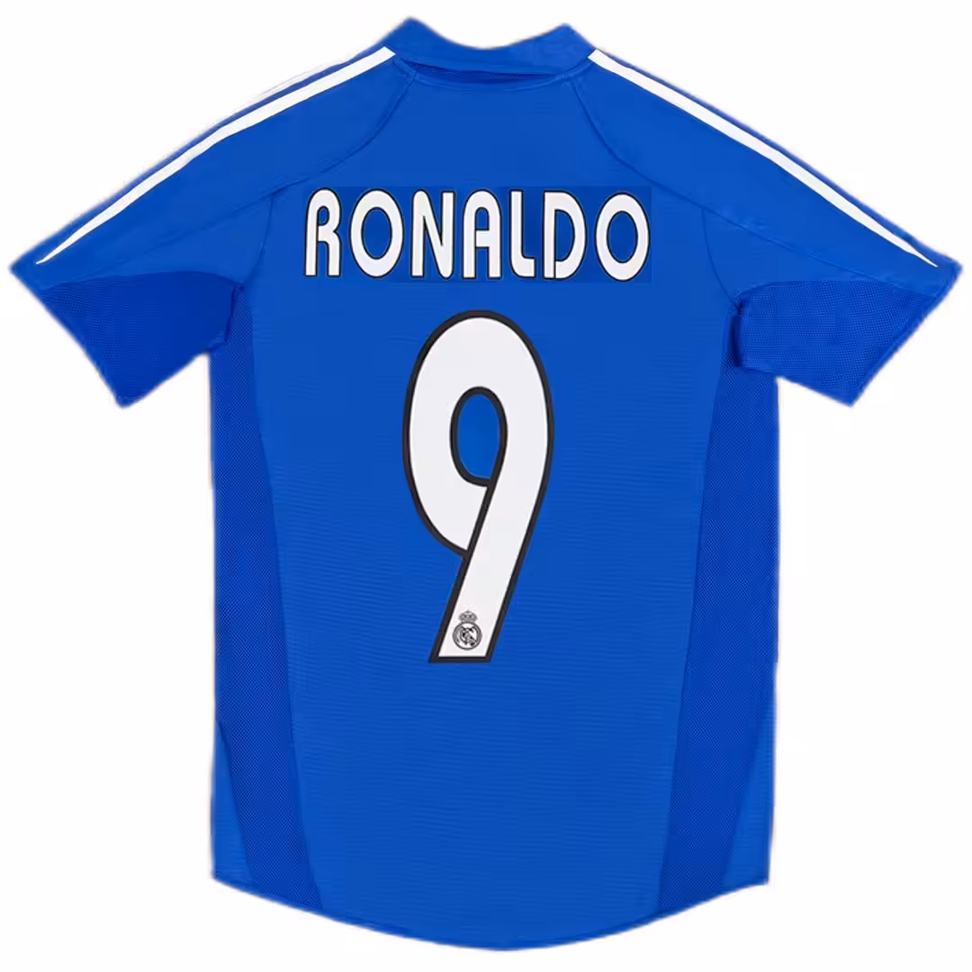 RONALDO #9 Retro Real Madrid Third Jersey 2004/05.jpg RONALDO #9 Retro Real Madrid Third Jersey 2004/05