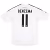 BENZEMA #11 Retro Real Madrid Home Jersey 2009/10
