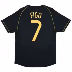 FIGO #7 Retro Portugal Away Jersey World Cup 2006