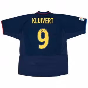 KLUIVERT #9 Retro Barcelona Third Jersey 2002/03