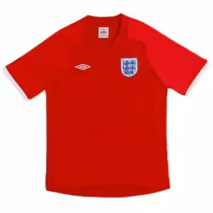 Retro England Away Jersey World Cup 2010