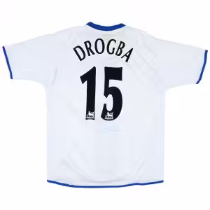 DROGBA #15 Retro Chelsea Away Jersey 2003/05
