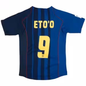 ETO'O #9 Retro Barcelona Away Jersey 2004/05