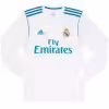 Retro Real Madrid Home Long Sleeve Jersey 2017/18