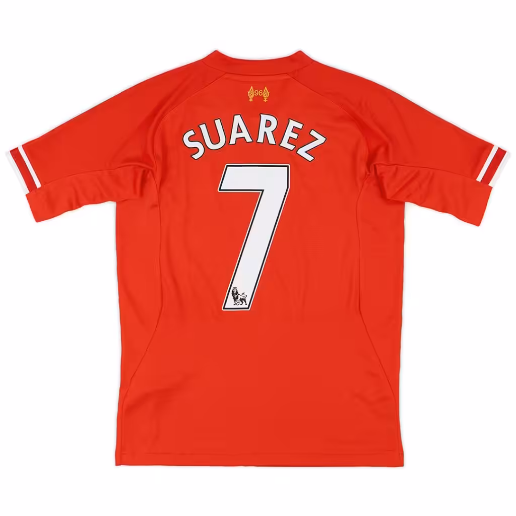 SUAREZ #7 – Liverpool-Retro-Heimtrikot 2013/14