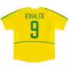 Ronaldo #9 Retro Brazil Home Jersey World Cup 2002