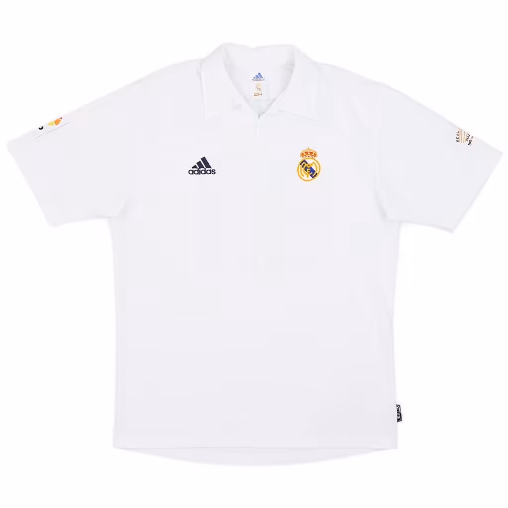 Retro Real Madrid Centenary Home Jersey 2002/03