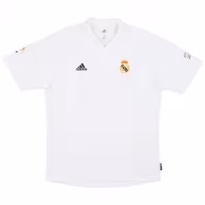 Retro Real Madrid Centenary Home Jersey 2002/03
