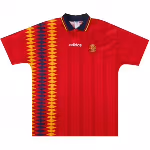 Retro Spain Home Jersey World Cup 1994