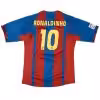 Ronaldinho #10 Retro Barcelona Home Jersey 2004/05