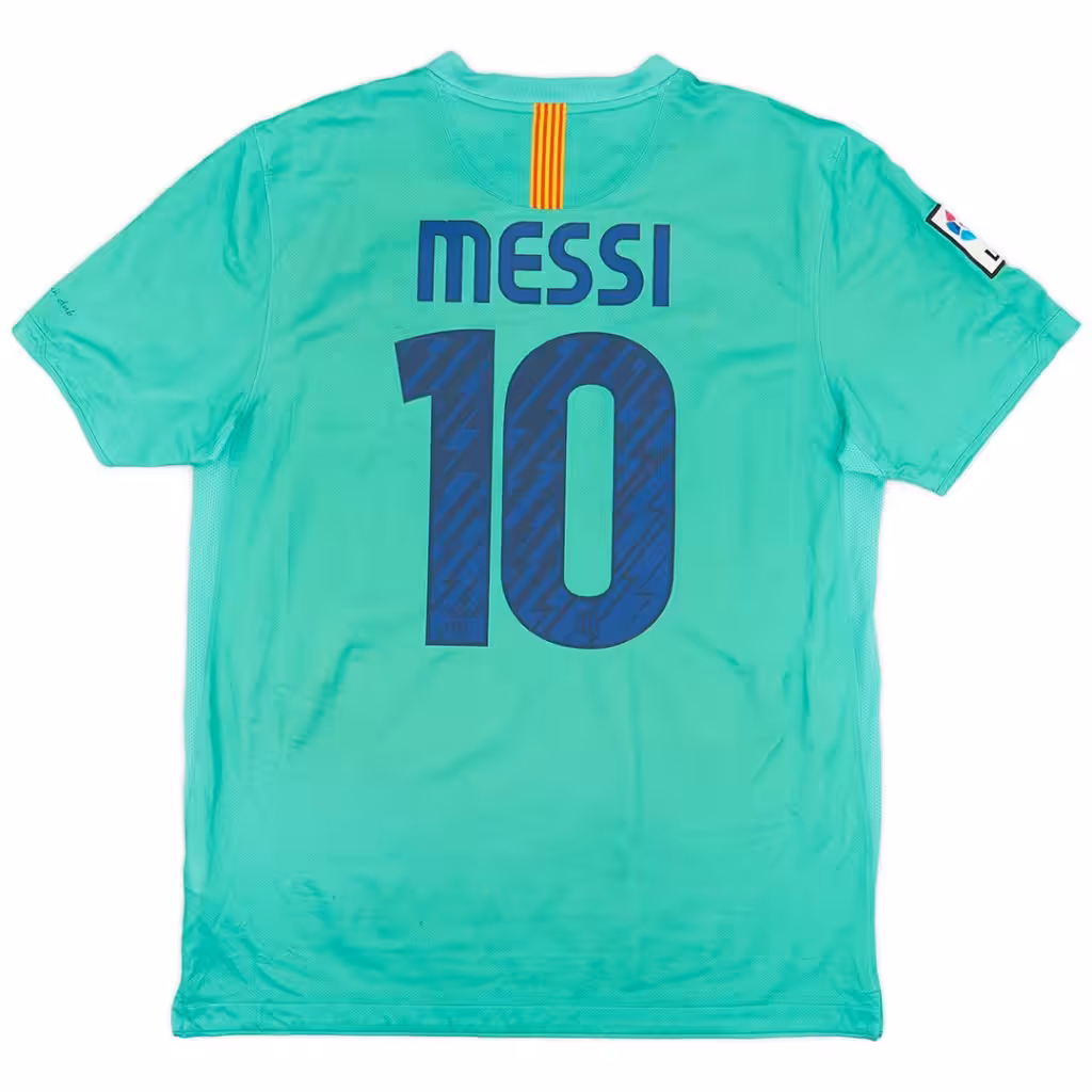 Messi #10 Retro Barcelona Away Jersey 2010/11