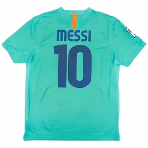 Messi #10 Retro Barcelona Away Jersey 2010/11