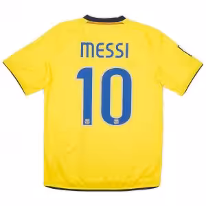 Messi #10 Retro Barcelona Away Jersey 2008/09