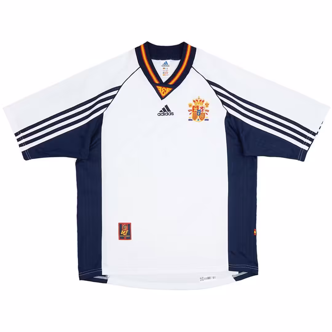 Retro Spain Away Jersey World Cup 1998.jpg Retro Spain Away Jersey World Cup 1998