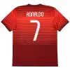 RONALDO #7 Retro Portugal Home Jersey 2014