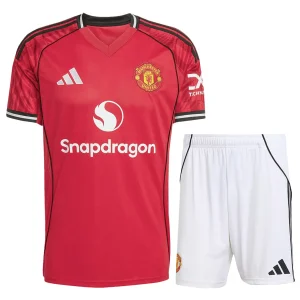 Manchester United Home Jersey Kit 2025/26