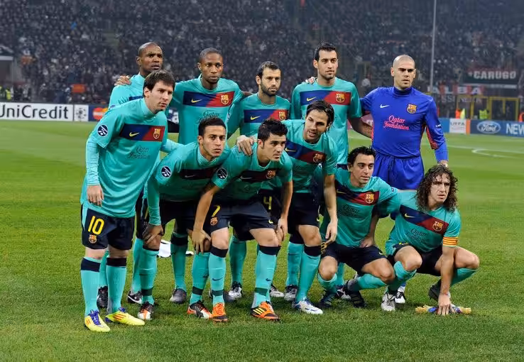 Retro Barcelona Away Jersey 2010/11